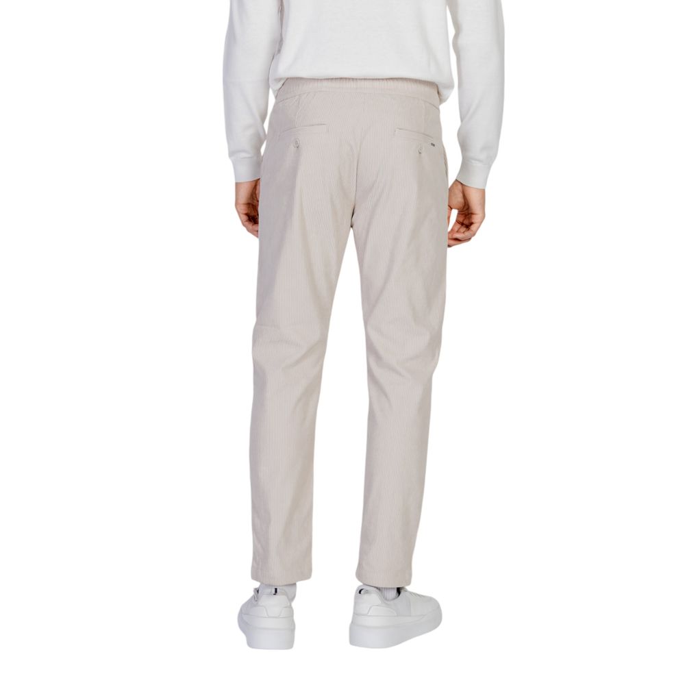 Antony Morato Beige Polyester Jeans & Hose