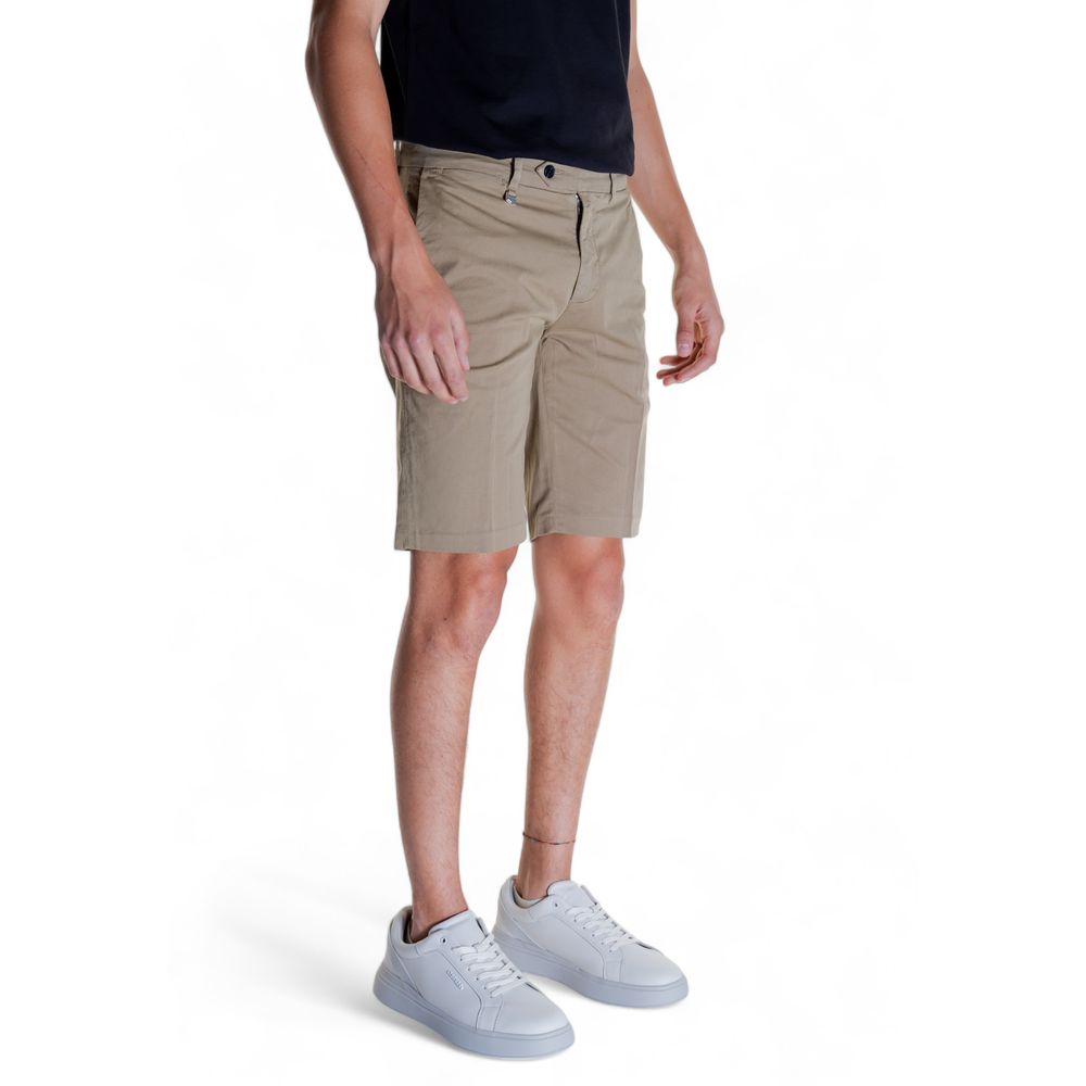 Antony Morato Beigefarbene Baumwollshorts