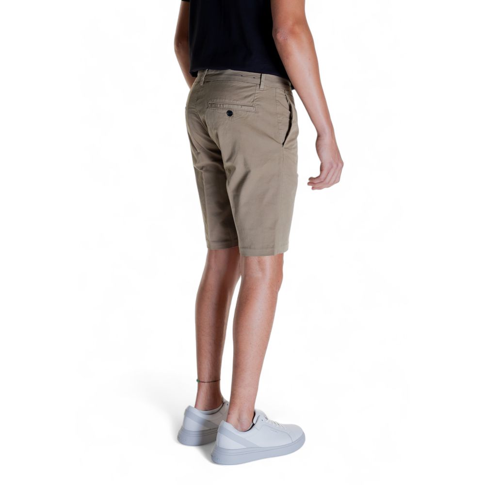 Antony Morato Beigefarbene Baumwollshorts