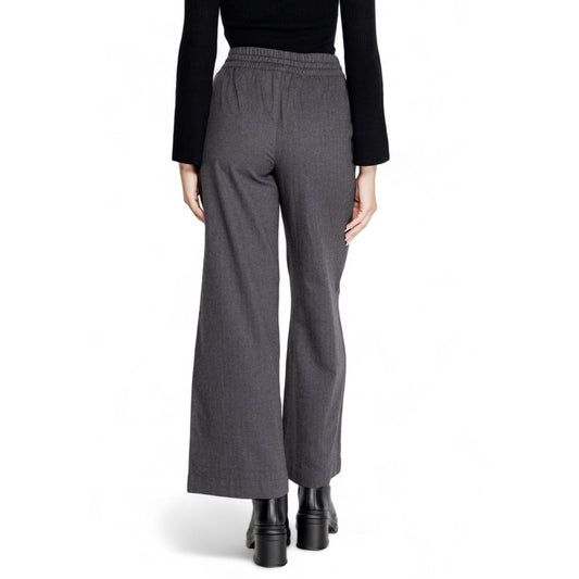 Jacqueline De Yong Graue Baumwolljeans & Hose