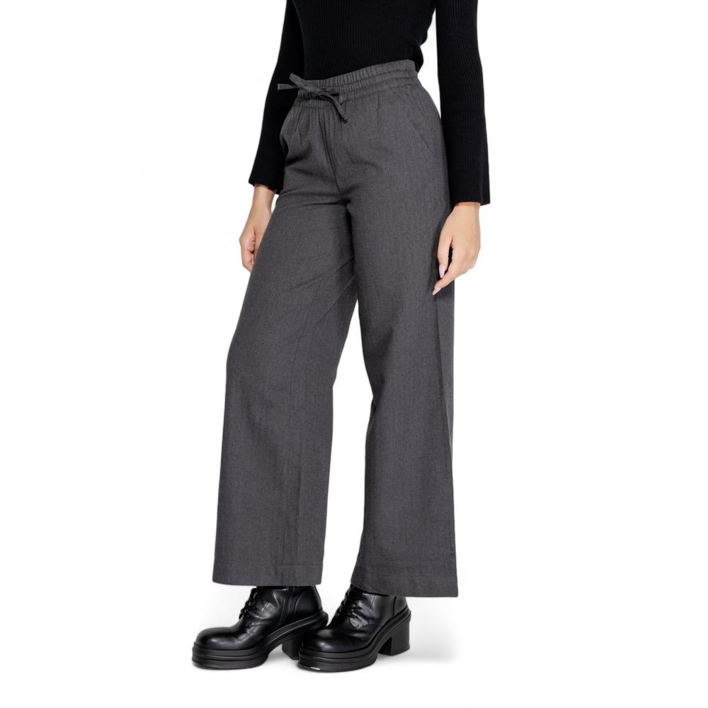 Jacqueline De Yong Graue Baumwolljeans & Hose