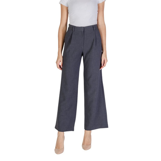 Jacqueline De Yong Graue Polyester Jeans & Hose