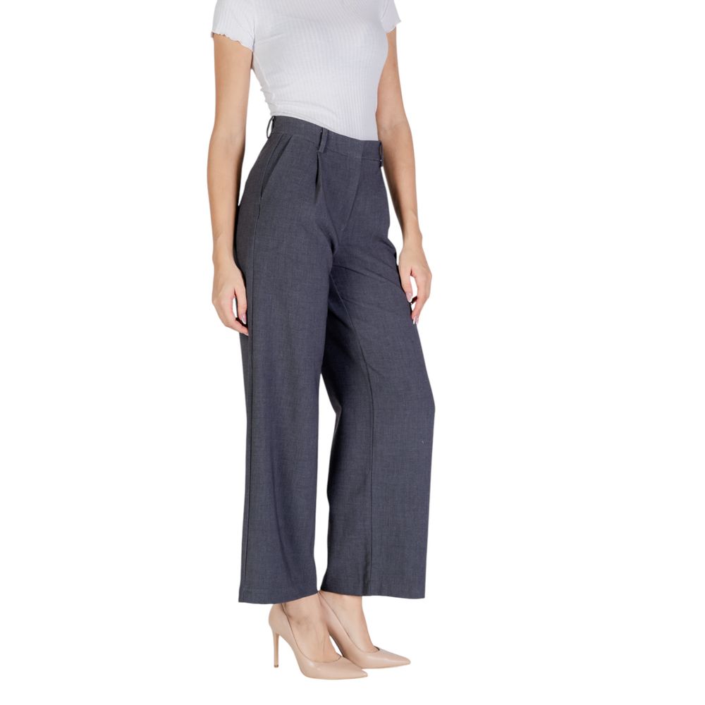 Jacqueline De Yong Graue Polyester Jeans & Hose