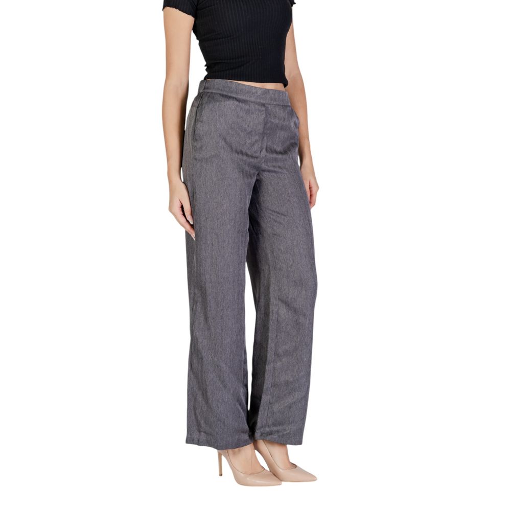 Jacqueline De Yong Graue Polyester Jeans & Hose