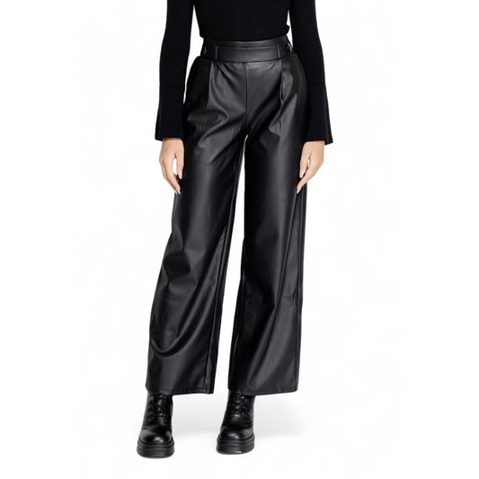 Jacqueline De Yong Schwarze Polyester Jeans & Hose