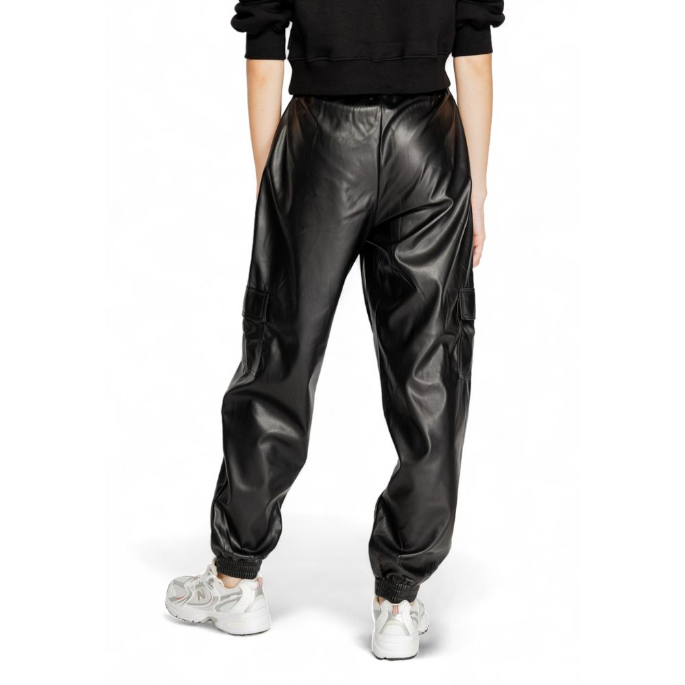 Only Schwarze Polyester Jeans & Hose