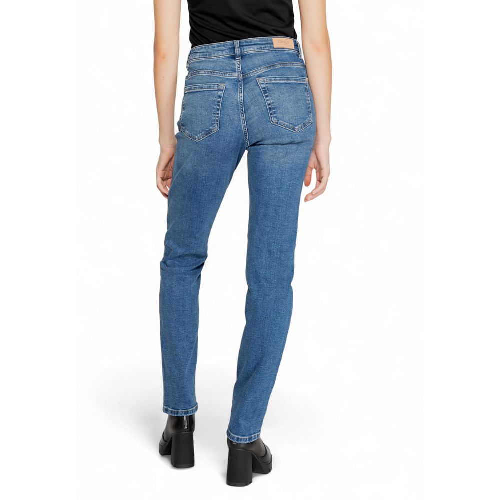 Only Blaue Baumwolljeans & Hose