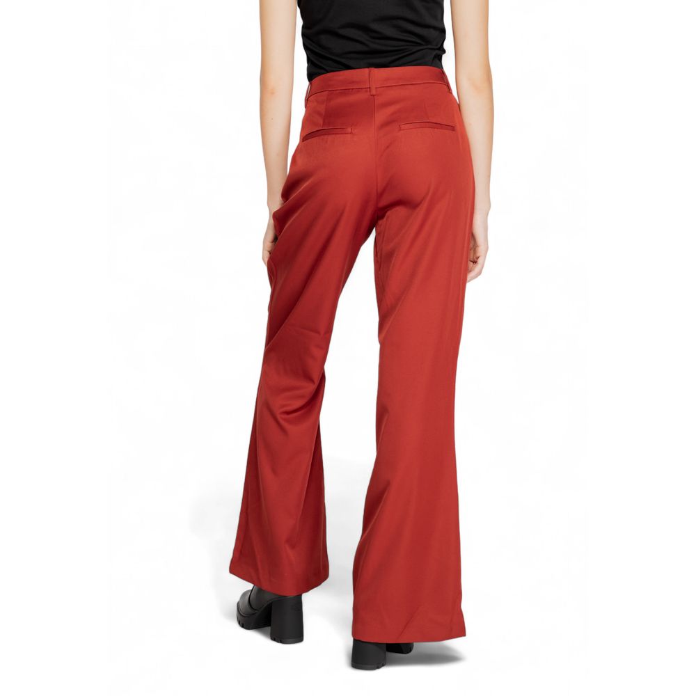 Vero Moda Rote Polyester Jeans & Hose