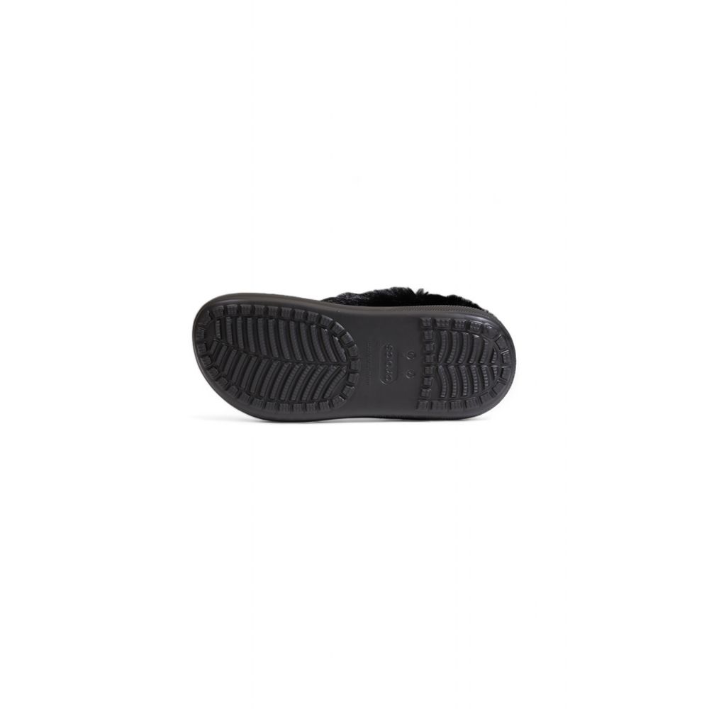 Crocs Schwarze Synthetik-Sandale