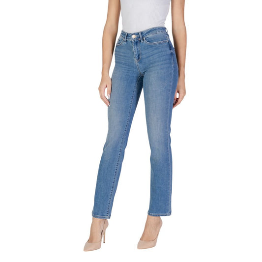 Vero Moda Hellblaue Baumwolljeans & Hose