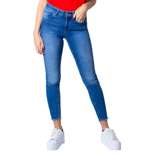 Only Blaue Baumwolljeans & Hose