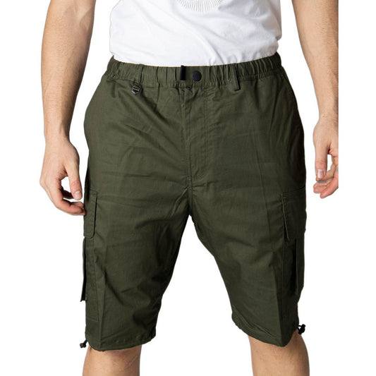 Antony Morato Grüne Baumwollshorts