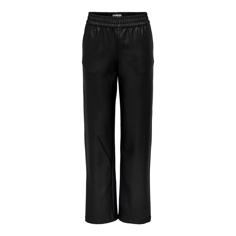 Only Schwarze Jeans & Hose aus recyceltem Polyester