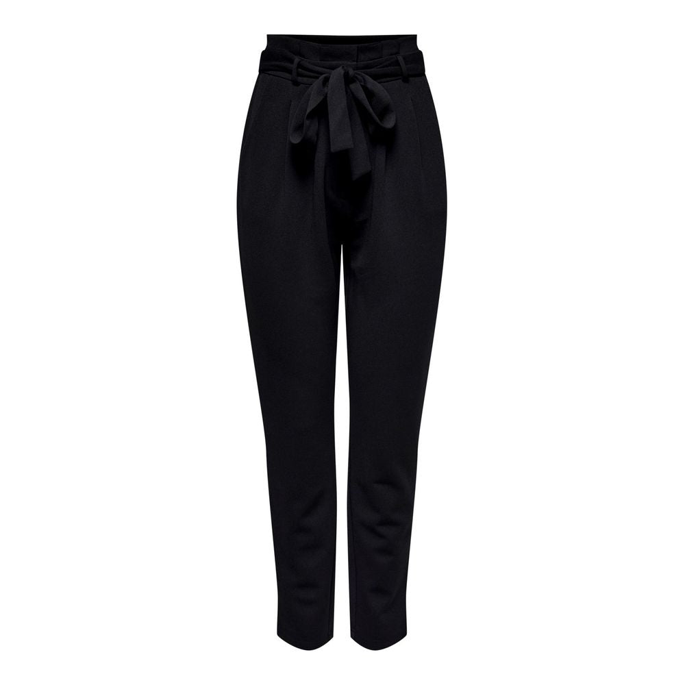 Jacqueline De Yong Schwarze Polyester Jeans & Hose