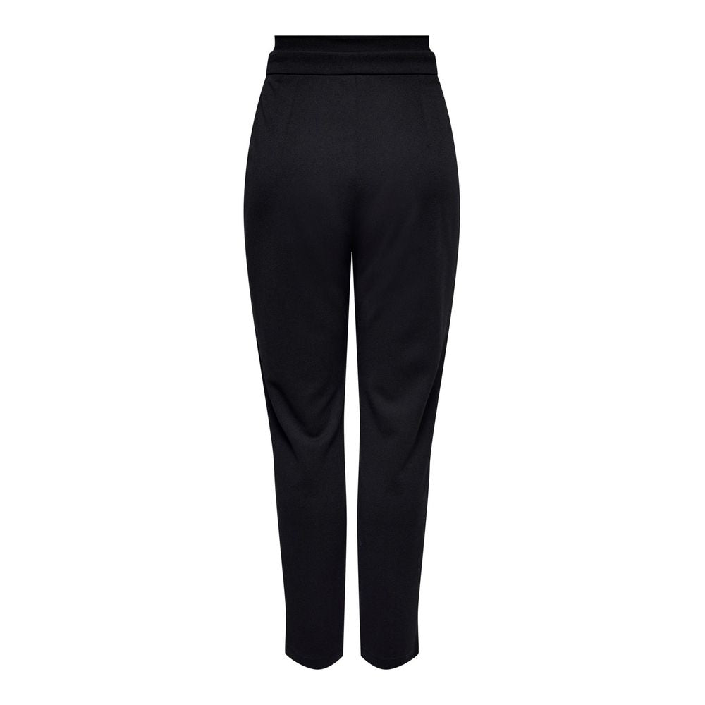 Jacqueline De Yong Schwarze Polyester Jeans & Hose