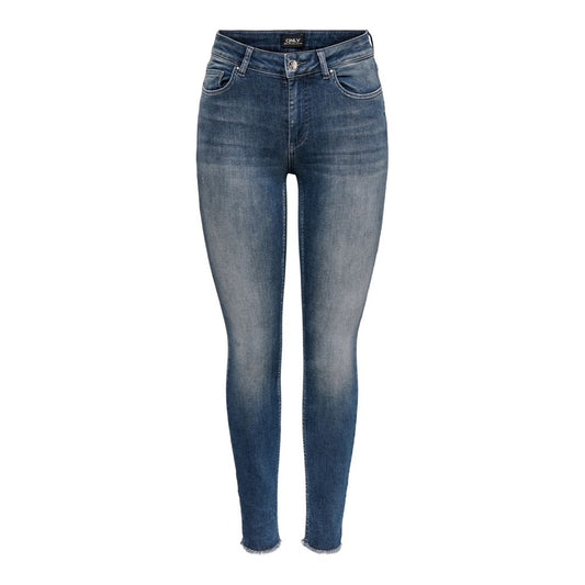 Only Blaue Baumwolljeans & Hose