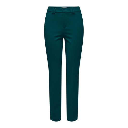 Only Grüne Polyester Jeans & Hose