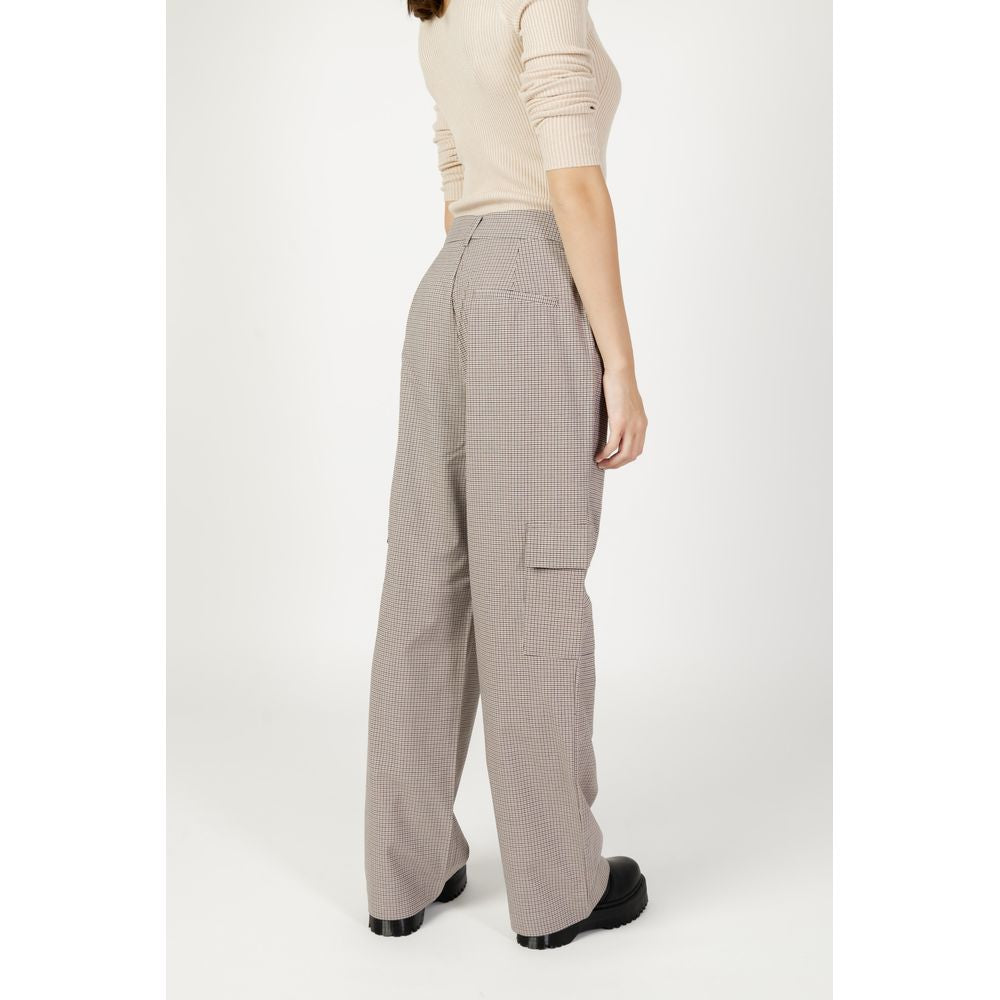 Only Beige Polyester Jeans & Hose