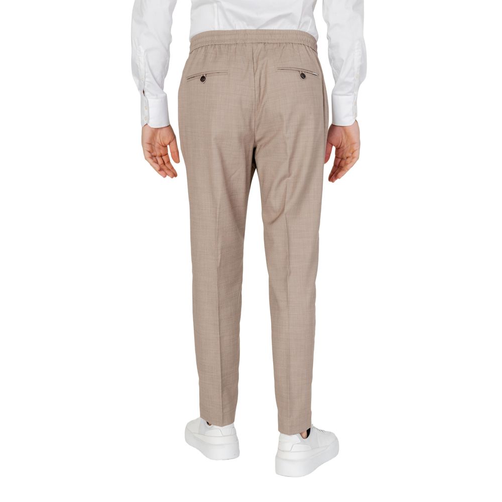 Antony Morato Beige Polyester Jeans & Hose