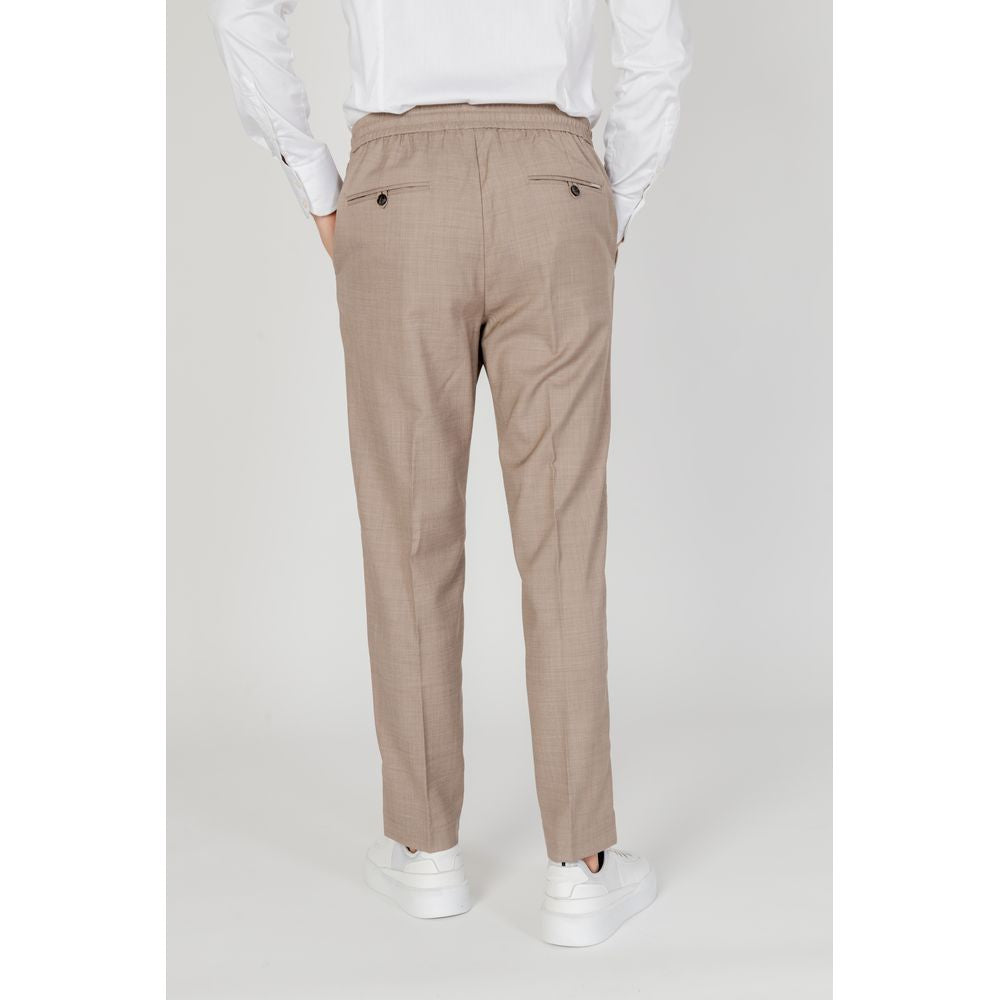 Antony Morato Beige Polyester Jeans & Hose