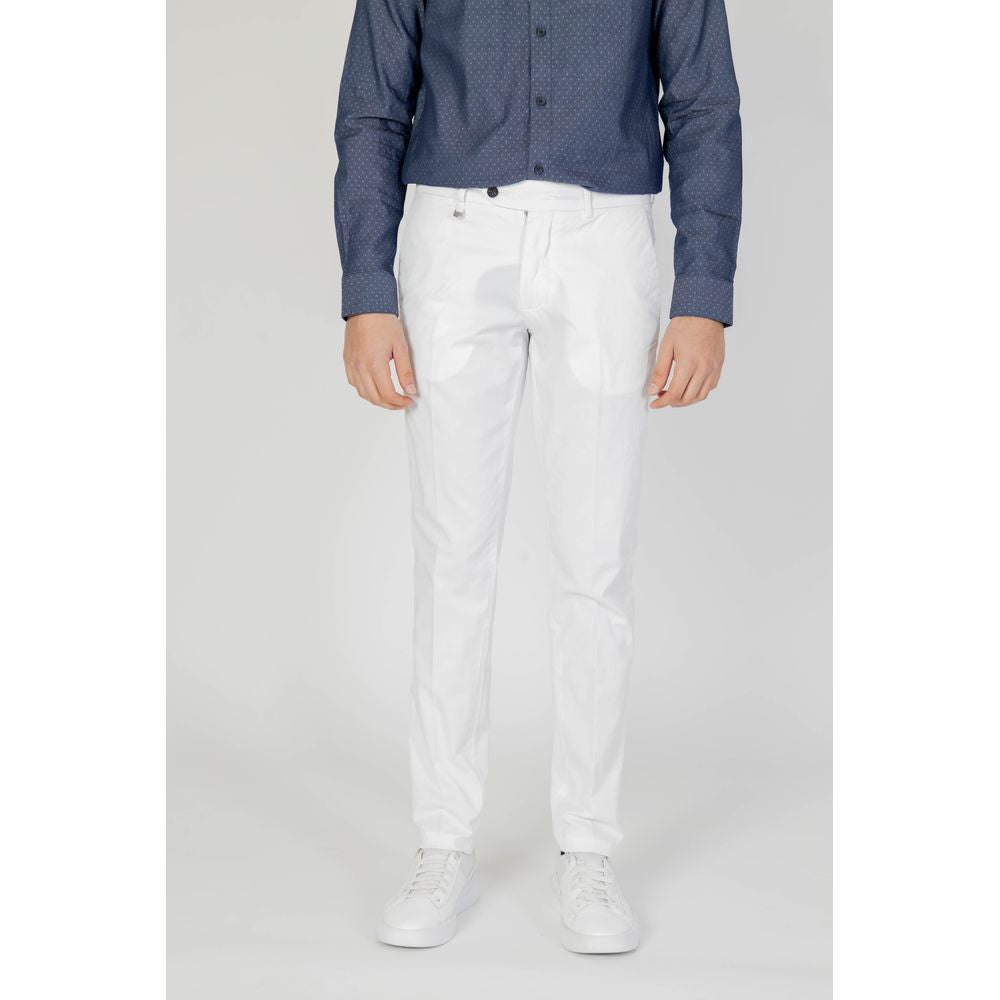 Antony Morato Cremefarbene Baumwolljeans & Hose