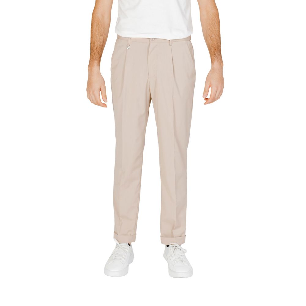 Antony Morato Beige Polyester Jeans & Hose