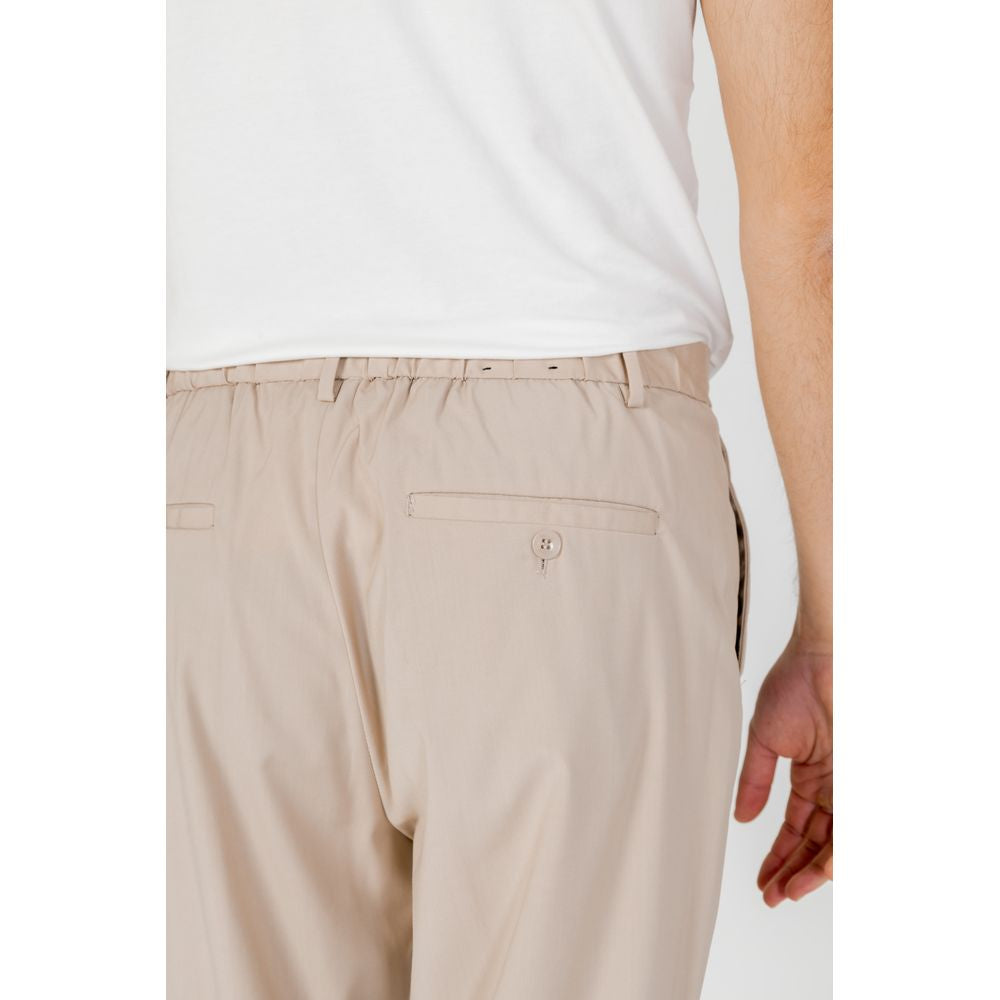 Antony Morato Beige Polyester Jeans & Hose