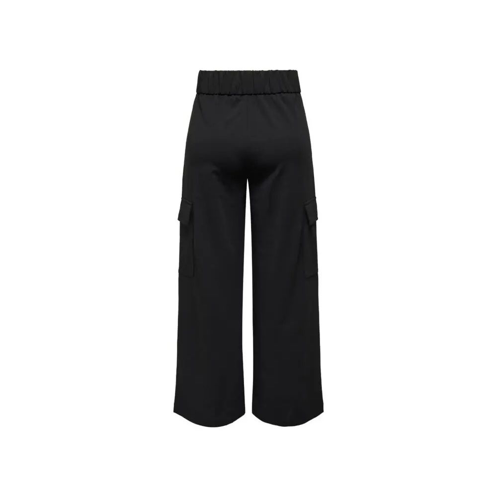 Jacqueline De Yong Schwarze Polyester Jeans & Hose