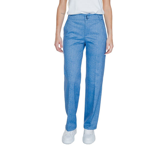 Street One Blaue Polyester Jeans & Hose