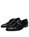 Bild in Galerie-Betrachter laden, Dolce & Gabbana Black Embellished Derby Monk Strap Shoes
