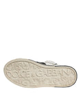 Bild in Galerie-Betrachter laden, Dolce & Gabbana White Leather High Top Men Sneakers Shoes
