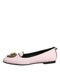 Load image into Gallery viewer, Dolce & Gabbana Light Pink Velvet Slip On Loafers Flats Shoes
