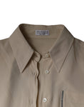 Bild in Galerie-Betrachter laden, Brunello Cucinelli Beige Silk Blend Collared Button Down Top
