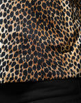 Bild in Galerie-Betrachter laden, Dolce & Gabbana Brown Leopard Print Short Sleeves Blouse Top
