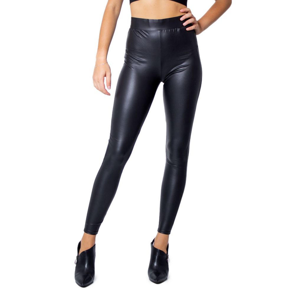 Only Schwarze Polyester Jeans & Hose