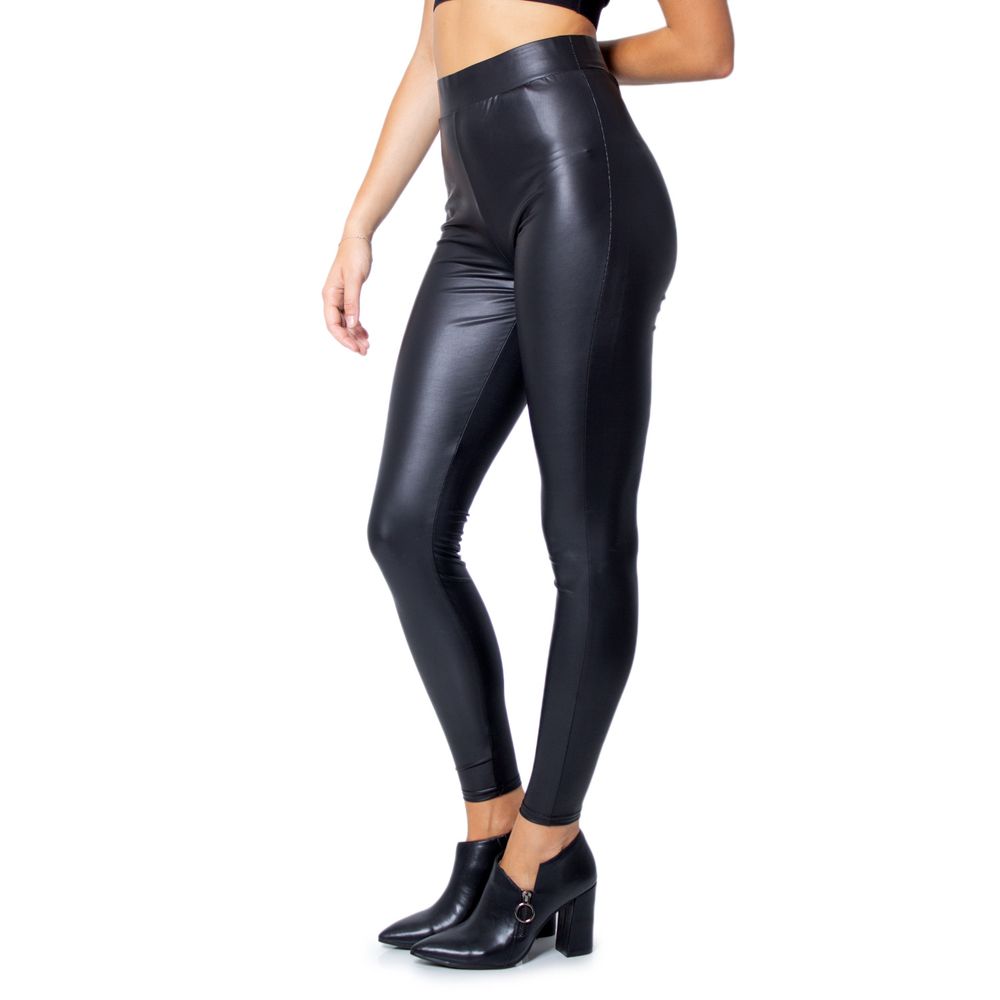 Only Schwarze Polyester Jeans & Hose