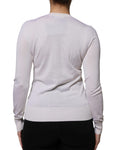 Load image into Gallery viewer, Dolce & Gabbana White Cashmere Button Down Cardigan Sweater
