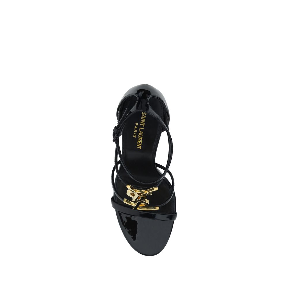 Saint Laurent Kassandra-Sandalen