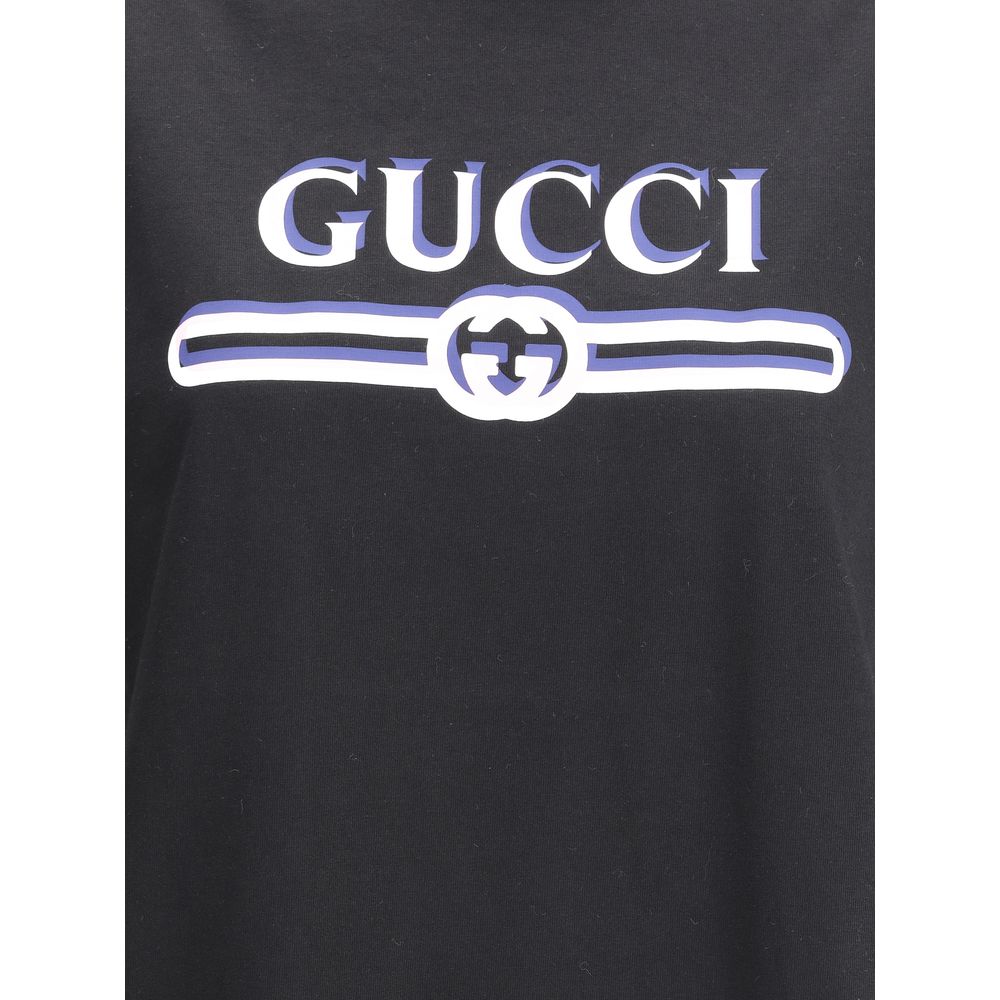 Gucci Logo-T-Shirt maxi