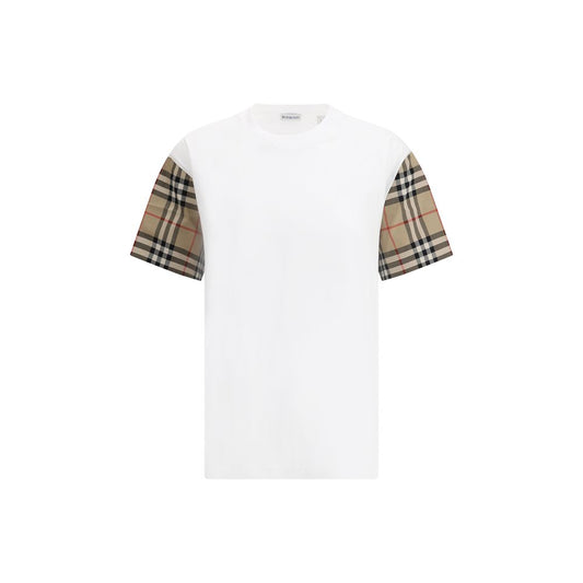 Burberry Karo-Archiv-T-Shirt mit Ärmeln