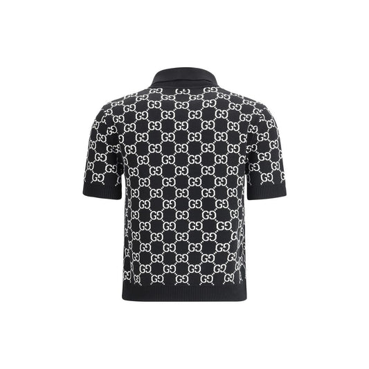 Gucci GG Woll-Jacquard Poloshirt