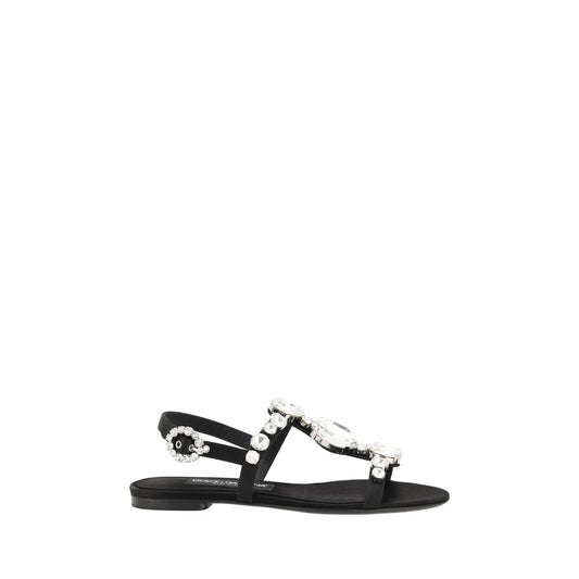 Dolce & Gabbana Juwelenbesetzte Sandalen