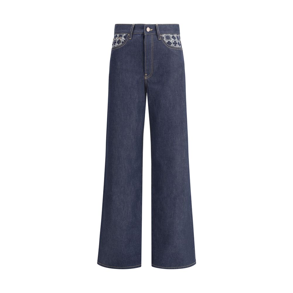 Amiri Jeans mit weitem Bein