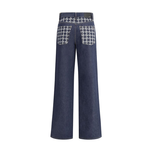 Amiri Jeans mit weitem Bein