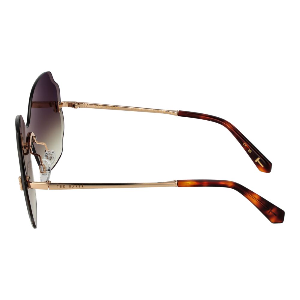 Ted Baker Gold Frauen Sonnenbrille