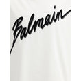 Load image into Gallery viewer, Balmain Buchstabe Flock T-Shirt
