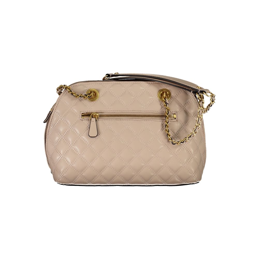 Guess Jeans Beige Polyethylen Handtasche