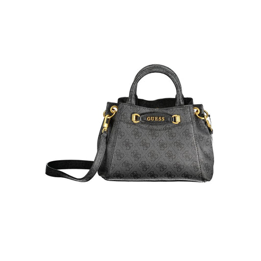 Guess Jeans Graue Polyethylen-Handtasche