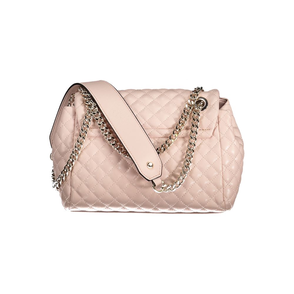 Guess Jeans Rosa Polyethylen-Handtasche