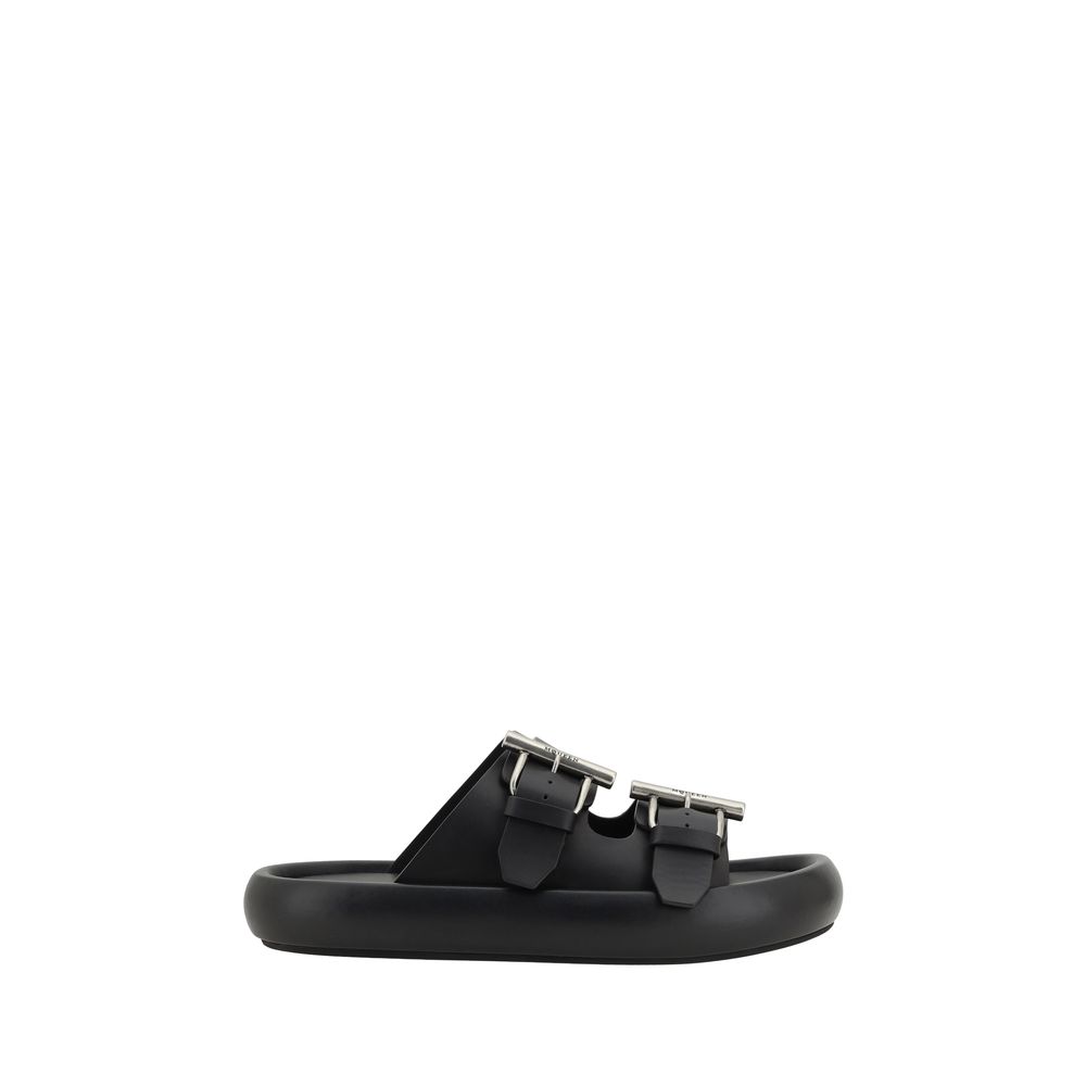 Alexander McQueen Leder-Sandalen